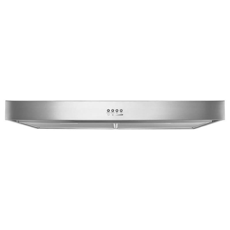 WHIRLPOOL 36" Range Hood with Full-Width Grease Filters -  (WVU37UC6FS)