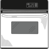 GE APPLIANCES GE(R) 24" Electric Single Self-Cleaning Wall Oven -  (JRP20SKSS)