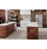 CAFE 36" Smart Designer Custom Insert w/ Dimmable LED Lighting -  (UVC9360SLSS)
