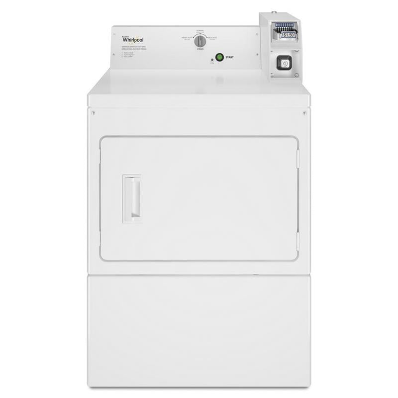 WHIRLPOOL Commercial Gas Super-Capacity Dryer, Coin Slide -  (CGM2745FQ)