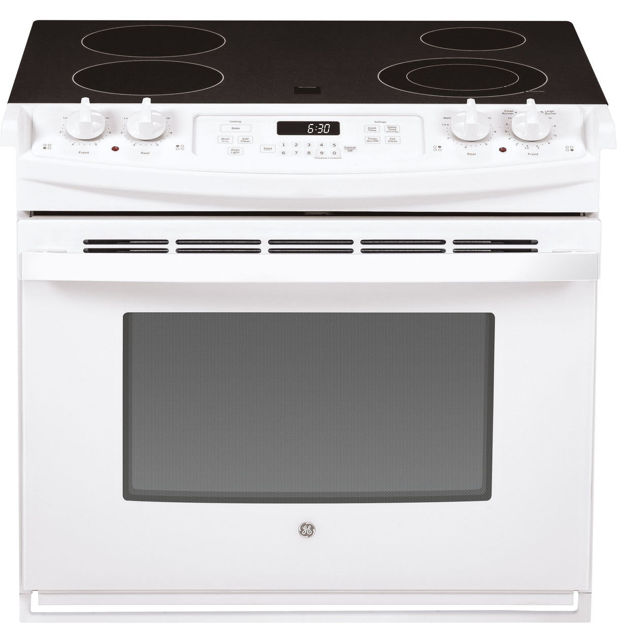 GE APPLIANCES GE(R) 30" Drop-In Electric Range -  (JD630DTWW)