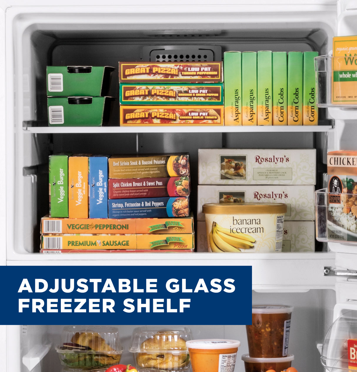 GE APPLIANCES GE 19.2 Cu. Ft. Garage Ready Top-Freezer Refrigerator -  (GTS19KGNRWW)