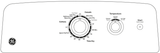 GE APPLIANCES GE 6.2 cu. ft. Capacity Gas&#x00A0;Dryer&#x00A0;with Up To 120 ft. Venting and Shallow Depth&#x200B; -  (GTX33GASKWW)