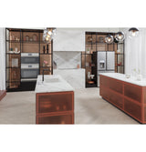 CAFE 36" Smart Designer Custom Insert w/ Dimmable LED Lighting -  (UVC9360SLSS)