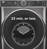 GE APPLIANCES GE(R) ENERGY STAR(R) 7.8 cu. ft. Capacity Smart Front Load Electric Dryer with Sanitize Cycle -  (GFD55ESSNWW)