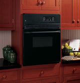 GE APPLIANCES GE(R) 24" Electric Single Self-Cleaning Wall Oven -  (JRP20BJBB)
