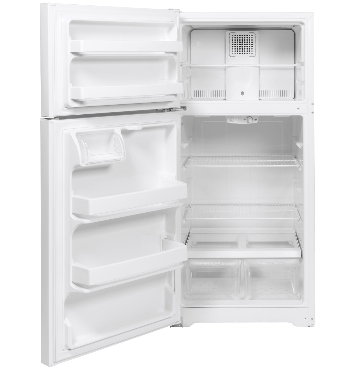 GE APPLIANCES GE(R) ENERGY STAR(R) 15.6 Cu. Ft. Top-Freezer Refrigerator -  (GTE16DTNLWW)
