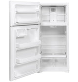 GE APPLIANCES GE(R) ENERGY STAR(R) 15.6 Cu. Ft. Top-Freezer Refrigerator -  (GTE16DTNLWW)