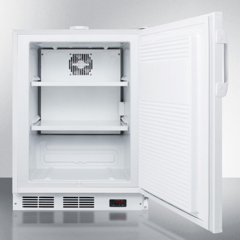 Accucold 24" Wide Built-In All-Freezer, ADA Compliant - White (ACF48WADA)