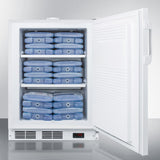 Accucold 24" Wide Built-In All-Freezer, ADA Compliant - White (ACF48WADA)