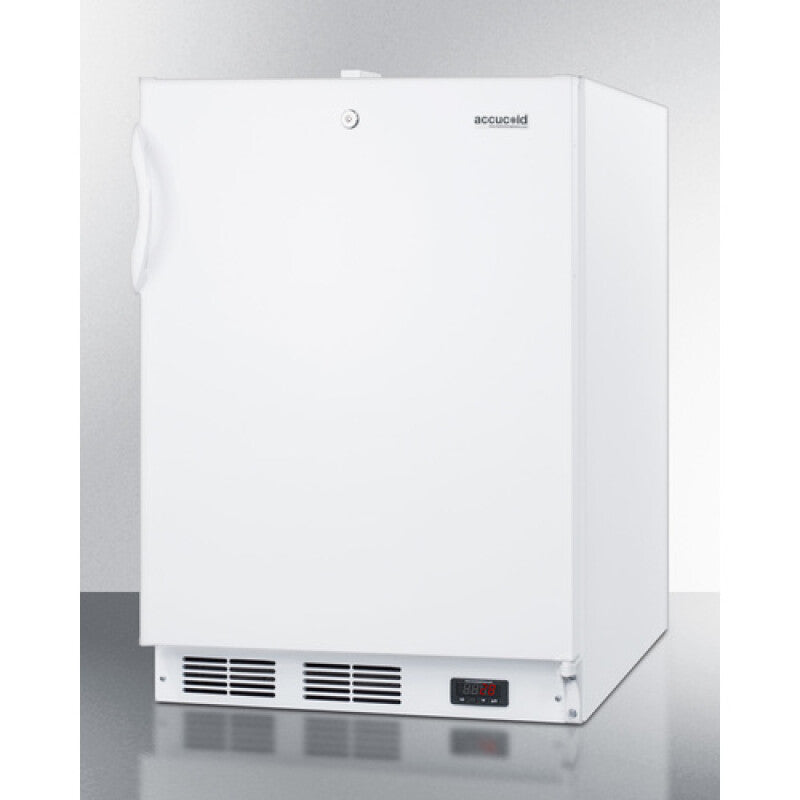 Accucold 24" Wide Built-In All-Freezer, ADA Compliant - White (ACF48WADA)