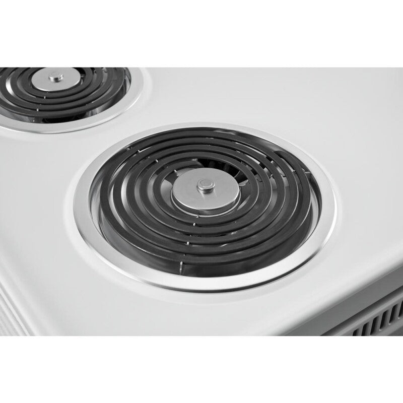 Amana 30-inch Electric Range with Easy-Clean Glass Door - White (ACR4203MNW)