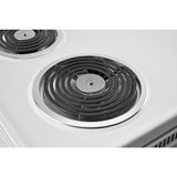 Amana 30-inch Electric Range with Easy-Clean Glass Door - White (ACR4203MNW)