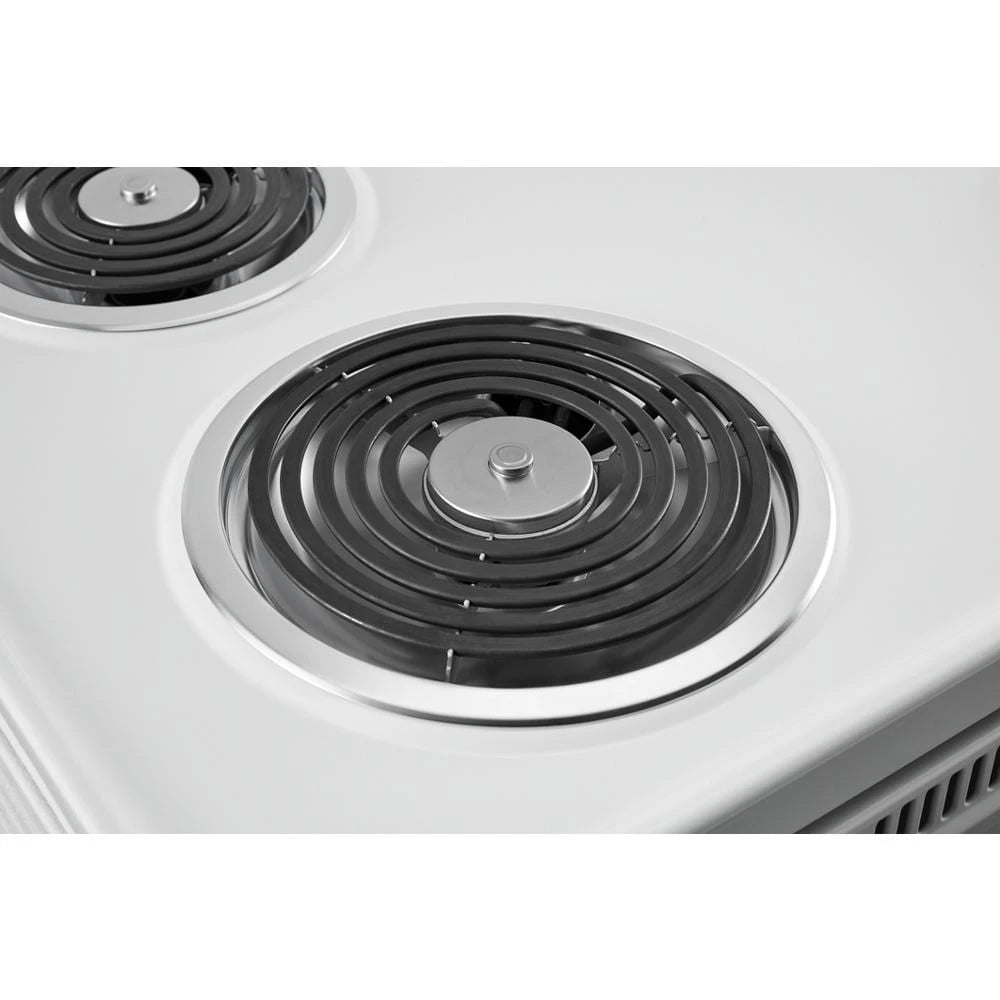 AMANA  30-inch Electric Range with Easy-Clean Glass Door - White (ACR4203MNW)