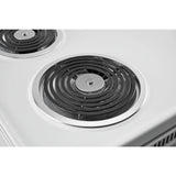 AMANA  30-inch Electric Range with Easy-Clean Glass Door - White (ACR4203MNW)