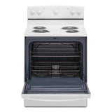 AMANA  30-inch Electric Range with Easy-Clean Glass Door - White (ACR4203MNW)