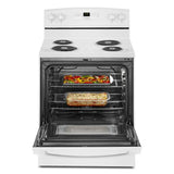 AMANA  30-inch Electric Range with Bake Assist Temps - White (ACR4303MFW)