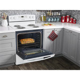 AMANA  30-inch Electric Range with Bake Assist Temps - White (ACR4303MFW)