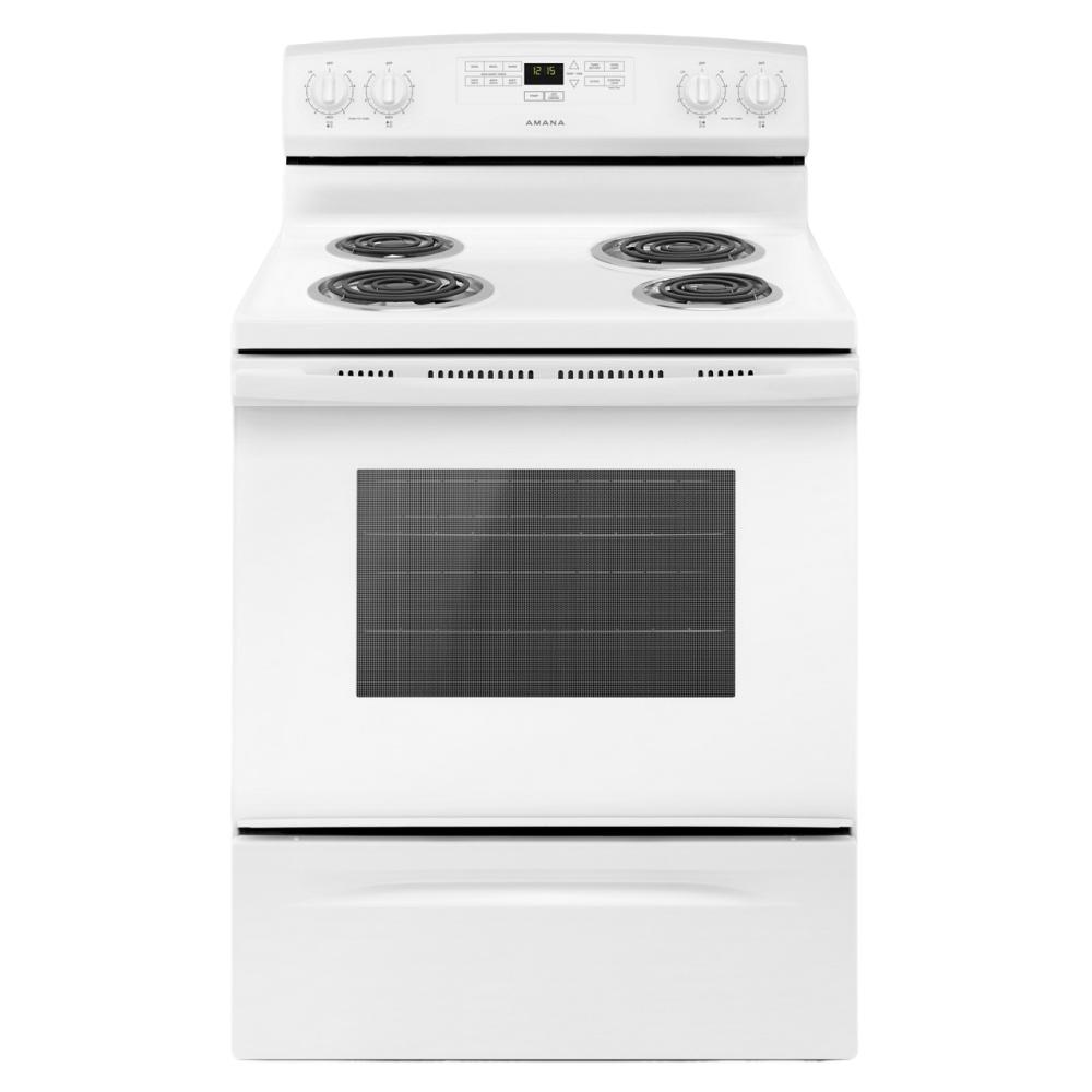 AMANA Amana® Electric Range with Bake Assist Temps - White (ACR4303MFW)