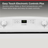 AMANA  30-inch Electric Range with Bake Assist Temps - White (ACR4303MFW)