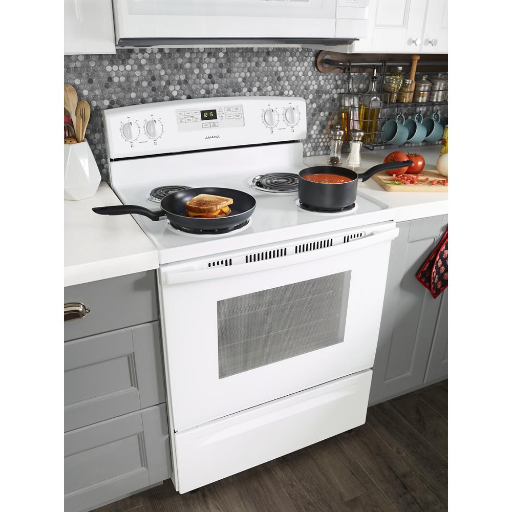 AMANA Amana® Electric Range with Bake Assist Temps - White (ACR4303MFW)