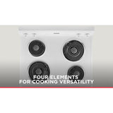 AMANA  30-inch Electric Range with Bake Assist Temps - White (ACR4303MFW)