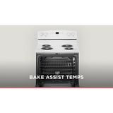 AMANA Amana® Electric Range with Bake Assist Temps - White (ACR4303MFW)