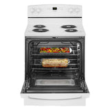 AMANA  30-inch Electric Range with Bake Assist Temps - White (ACR4303MFW)