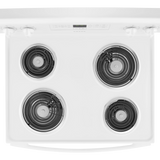 AMANA  30-inch Electric Range with Bake Assist Temps - White (ACR4303MFW)