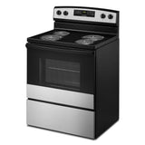 AMANA  30-inch Electric Range with Bake Assist Temps - Stainless Steel (ACR4303MMS)
