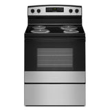 AMANA  30-inch Electric Range with Bake Assist Temps - Stainless Steel (ACR4303MMS)