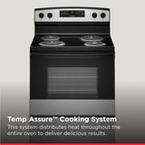 AMANA  30-inch Electric Range with Bake Assist Temps - Stainless Steel (ACR4303MMS)