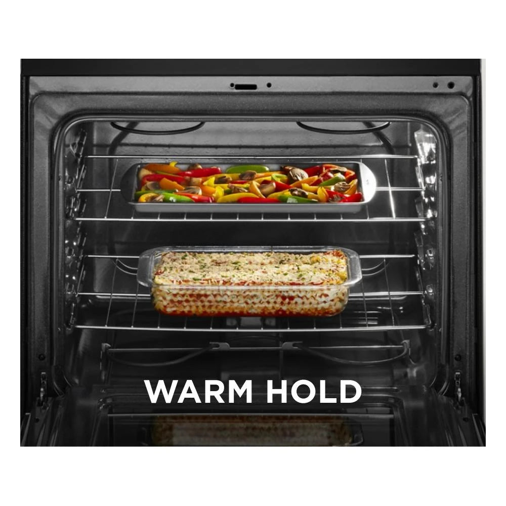 AMANA  30-inch Electric Range with Bake Assist Temps - Stainless Steel (ACR4303MMS)