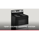 AMANA  30-inch Electric Range with Bake Assist Temps - Stainless Steel (ACR4303MMS)