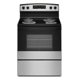 AMANA  30-inch Electric Range with Bake Assist Temps - Stainless Steel (ACR4303MMS)