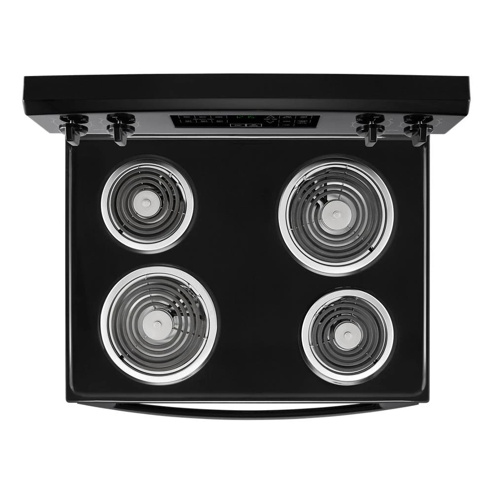 AMANA  30-inch Electric Range with Self-Clean Option - Black (ACR4503SFB)