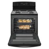 AMANA  30-inch Electric Range with Self-Clean Option - Black (ACR4503SFB)