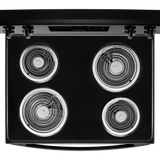 AMANA  30-inch Electric Range with Self-Clean Option - Black (ACR4503SFB)
