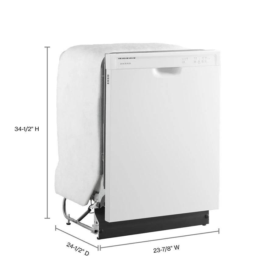 WHIRLPOOL  Dishwasher with Triple Filter Wash System - White (ADB1400AMW)
