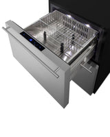 Summit 24" Wide 2-Drawer All-Freezer, ADA Compliant - Panel Ready (ADFD243)