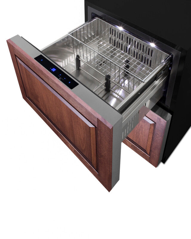 Summit 24" Wide 2-Drawer All-Freezer, ADA Compliant - Panel Ready (ADFD243)