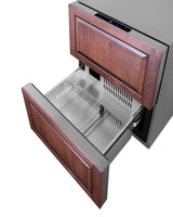 SUMMIT  24" Wide 2-Drawer All-Freezer, ADA Compliant - Stainless Steel (ADFD243CSS)