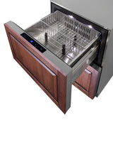 SUMMIT  24" Wide 2-Drawer All-Freezer, ADA Compliant - Stainless Steel (ADFD243CSS)