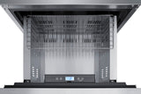 SUMMIT  24" Wide 2-Drawer All-Freezer, ADA Compliant - Stainless Steel (ADFD2D24)