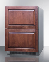 Summit 24" Wide 2-Drawer All-Freezer, ADA Compliant - Stainless Steel (ADFD2D24)
