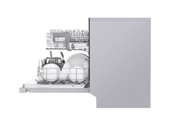 LG  24 Inch Front Control Smart Wi-fi Enabled Dishwasher With Quadwash™ - Stainless Steel (ADFD5448AT)