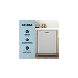 Amana 24 Inch Plastic Tub Dishwasher - White (ADFS2524RW)