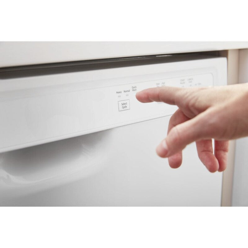 WHIRLPOOL Amana® Dishwasher with Midnight Interior - White (ADFS2524RW)