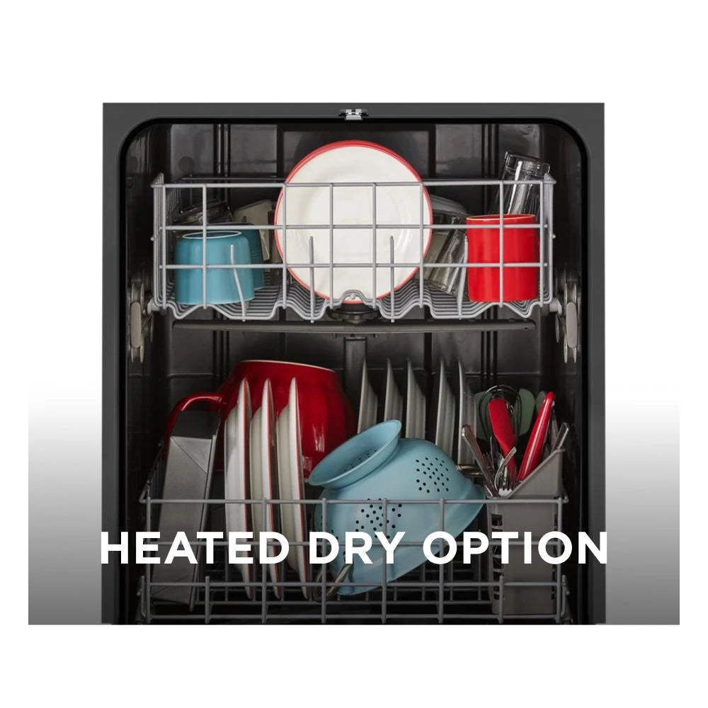 AMANA  Dishwasher with Midnight Interior - White (ADFS2524RW)