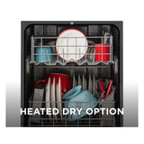 AMANA  Dishwasher with Midnight Interior - White (ADFS2524RW)